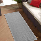 Sky Bordered Outdoor Rugs - Large