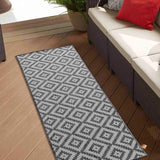 Sky Diamond Outdoor Rug - Dark Grey