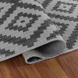 Sky Diamond Outdoor Rug - Dark Grey