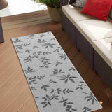 Sky Flower Outdoor Rug - Dark Grey