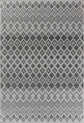 Sky Rhombus Outdoor Rug - Dark Grey