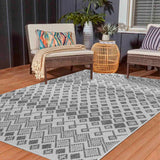 Sky Rhombus Outdoor Rugs - Large