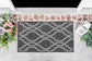 Sky Trellis Outdoor Rug - Dark Grey