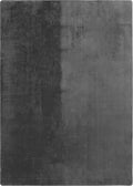 Anthracite Snuggly washable rug, flat portrait view