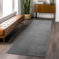 Snuggly Soft Washable Rug - Black