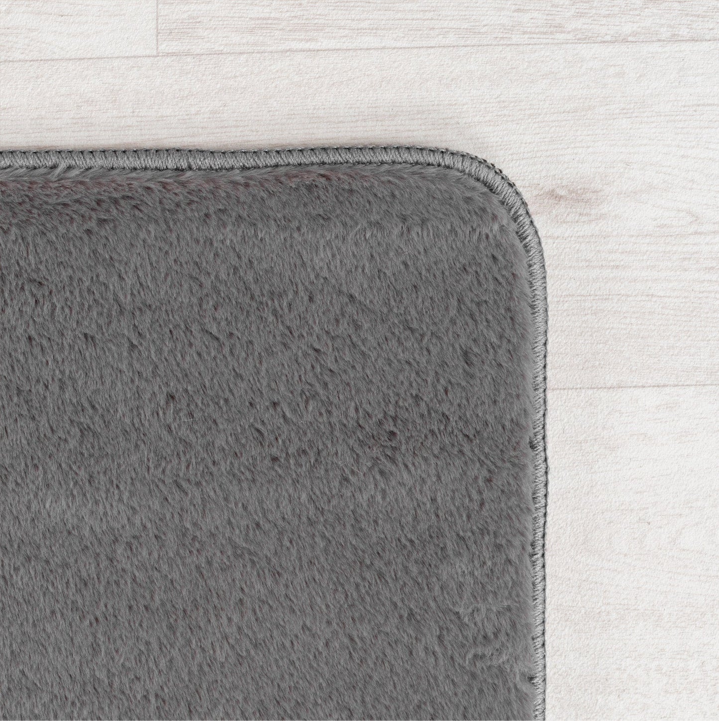 Snuggly Soft Washable Rug - Black