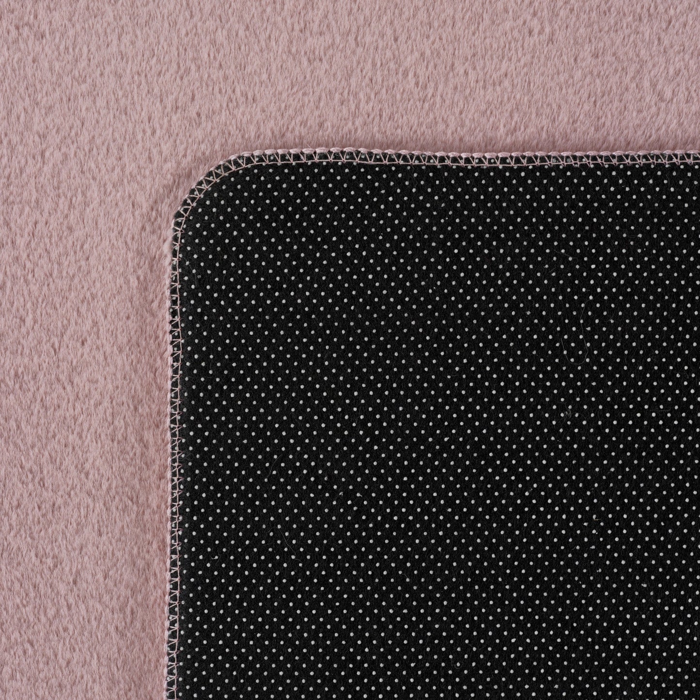 Snuggly Soft Washable Rug - Black