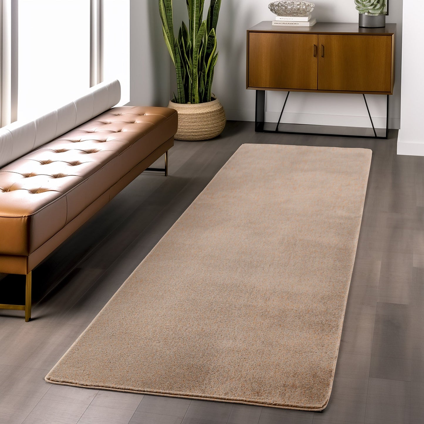 Snuggly Soft Washable Rug - Black