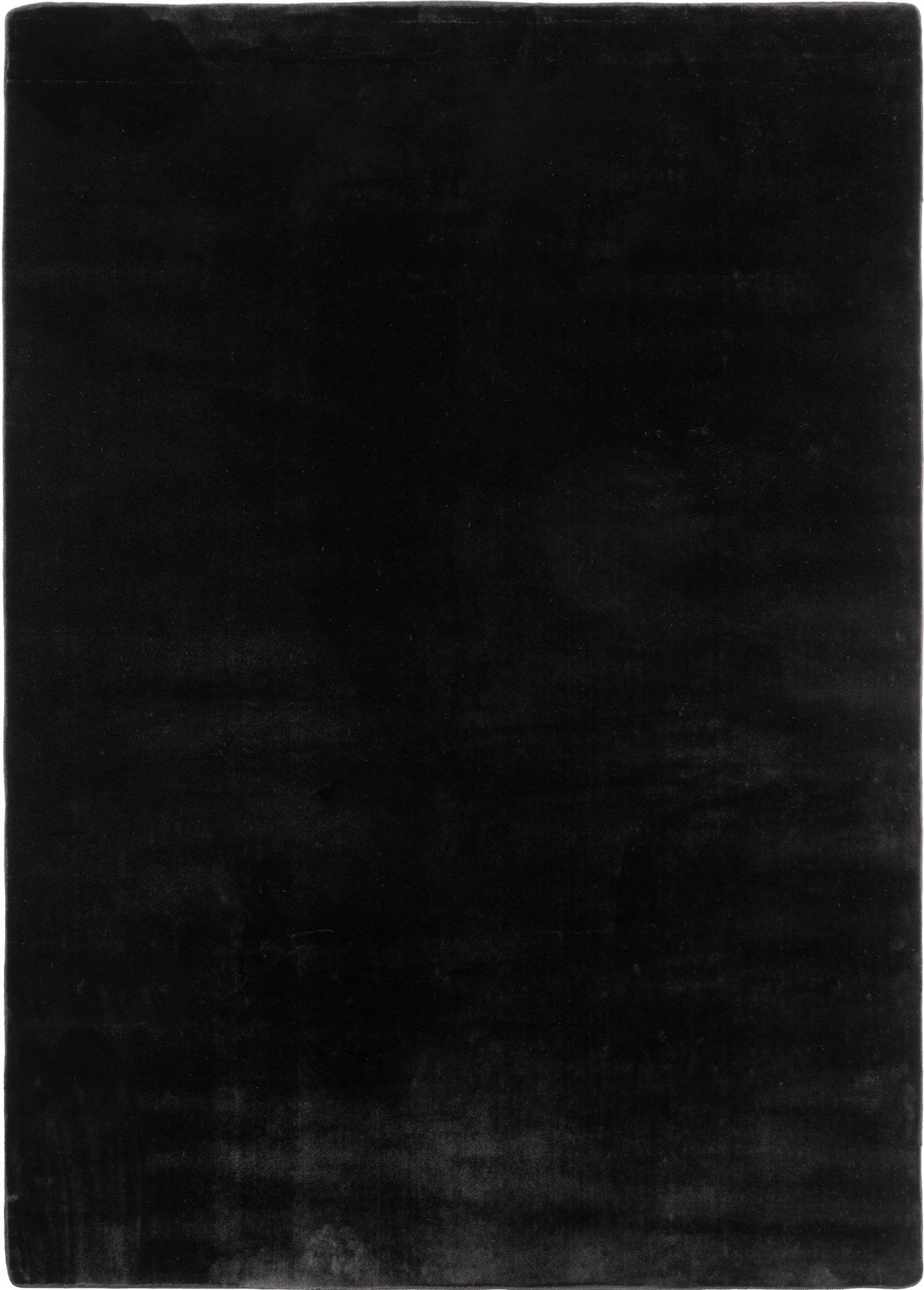 Snuggly Soft Washable Rug - Black