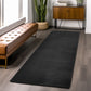 Snuggly Soft Washable Rug - Black