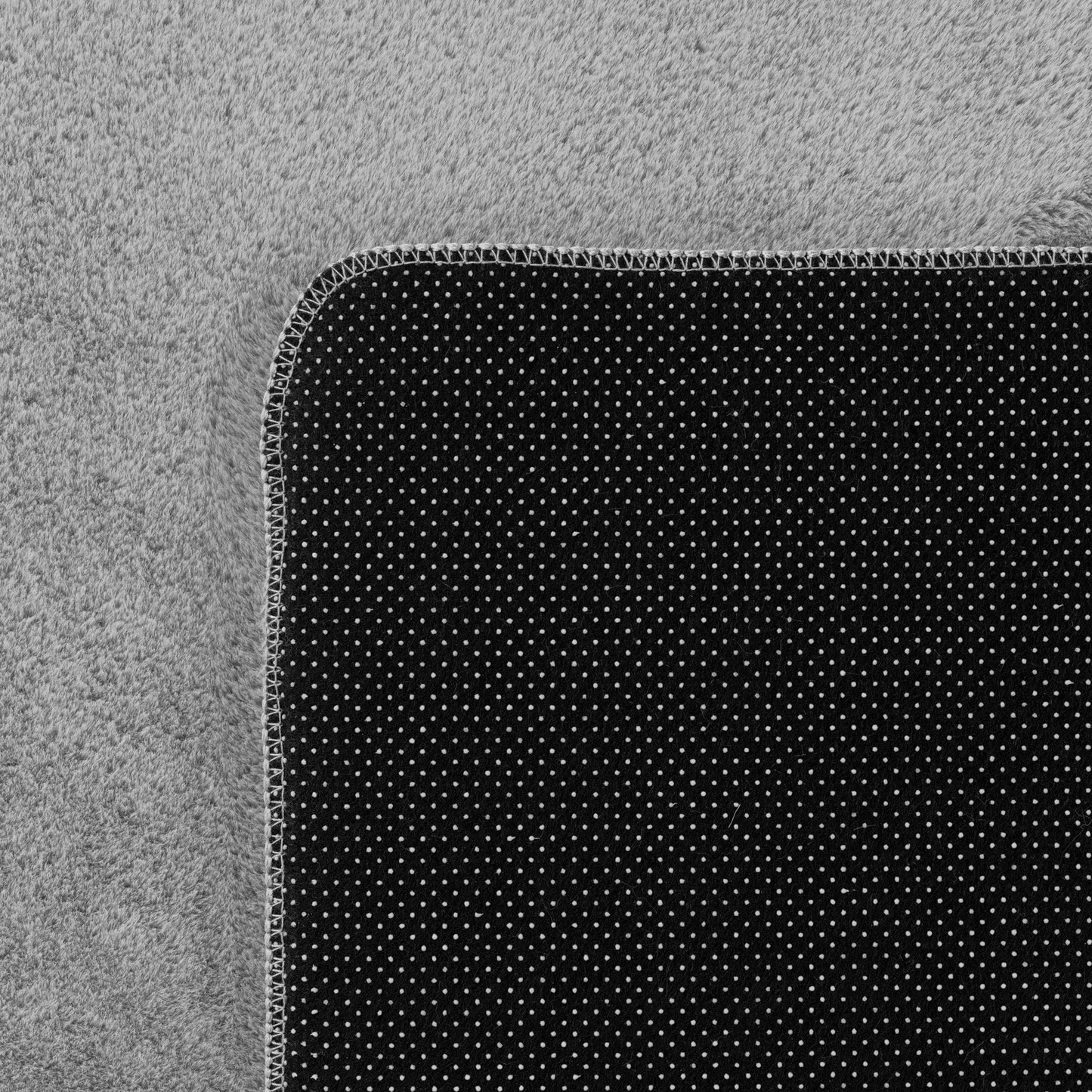 Snuggly Soft Washable Rug - Black