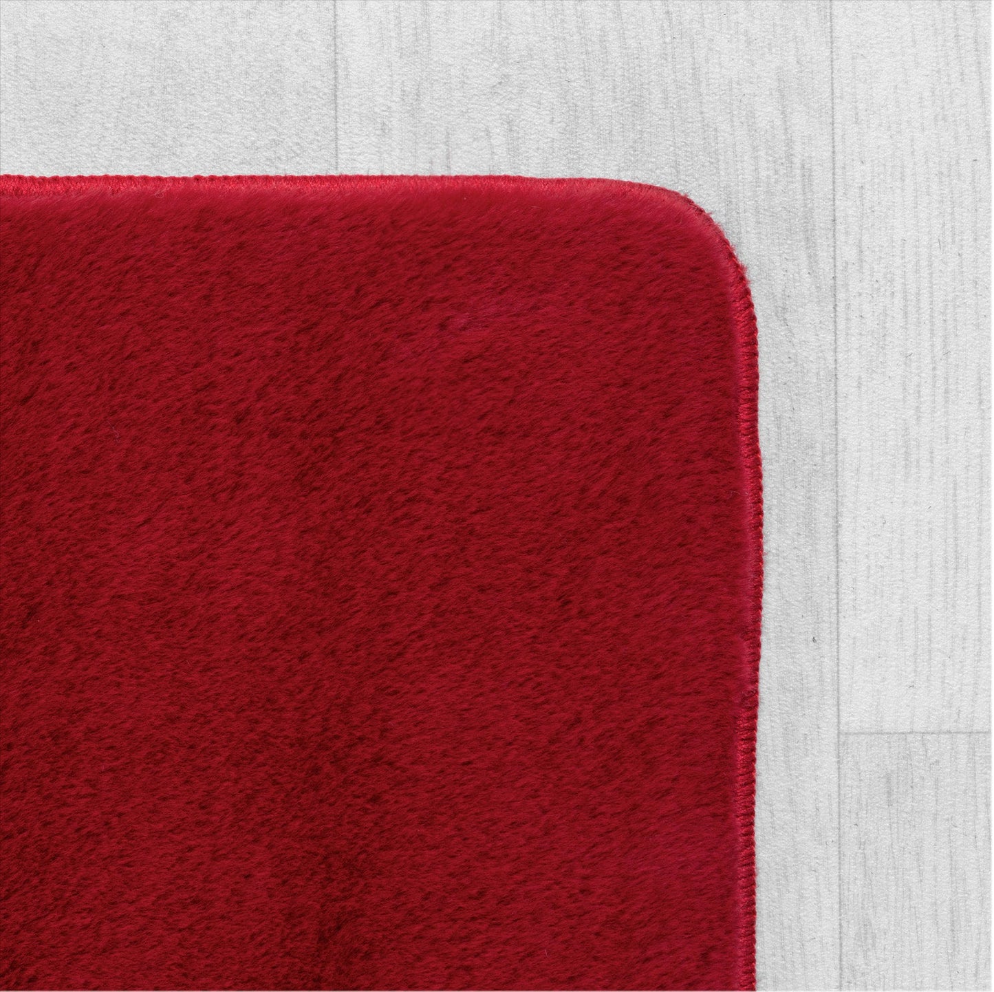 Snuggly Soft Washable Rug - Black