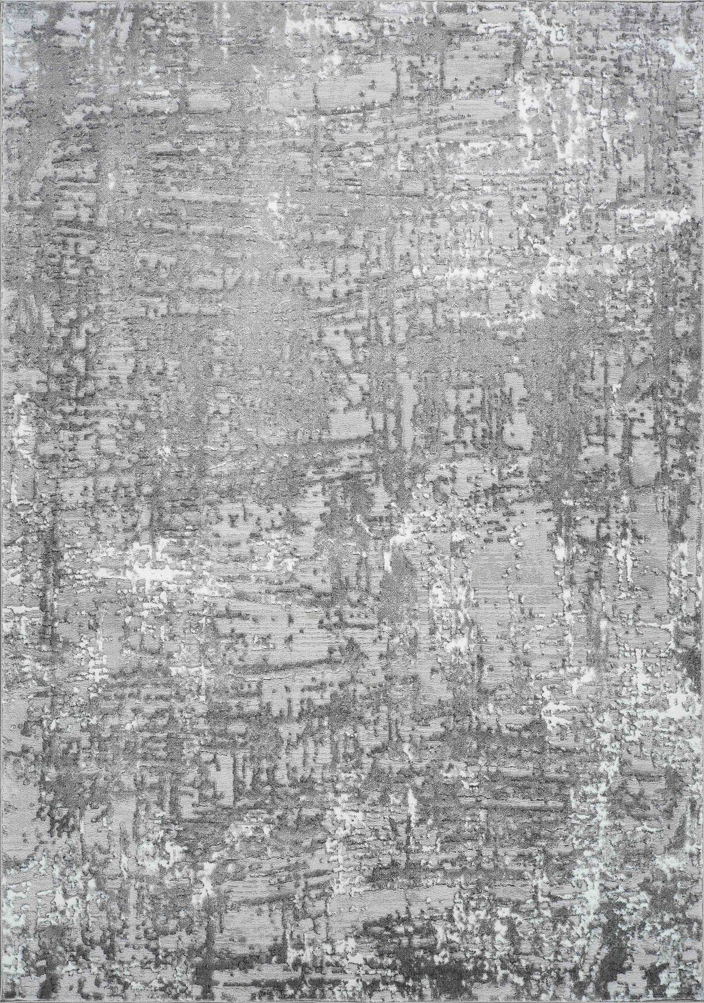 Serenity Abstract Lines Rug - Grey