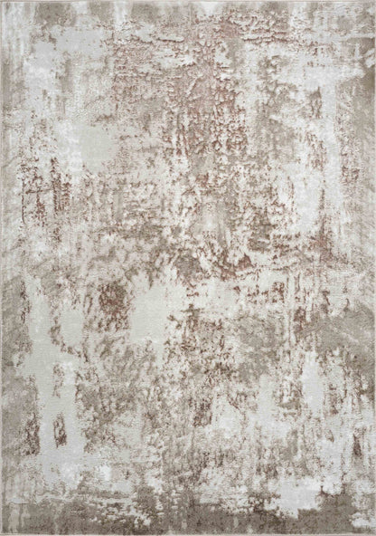 Serenity Metallic Abstract Rug - Acrylic Stone