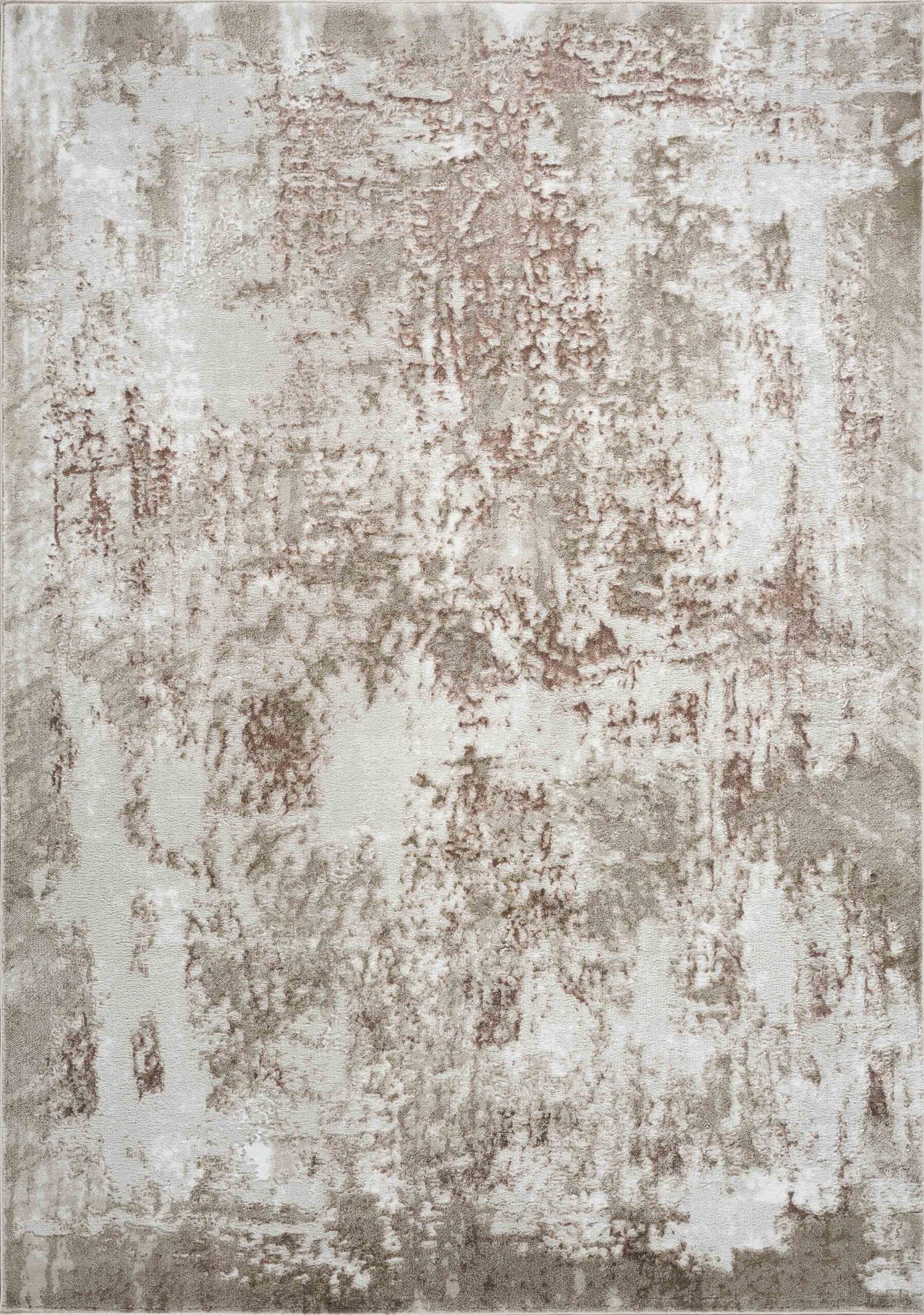 Serenity Metallic Abstract Rug - Acrylic Stone
