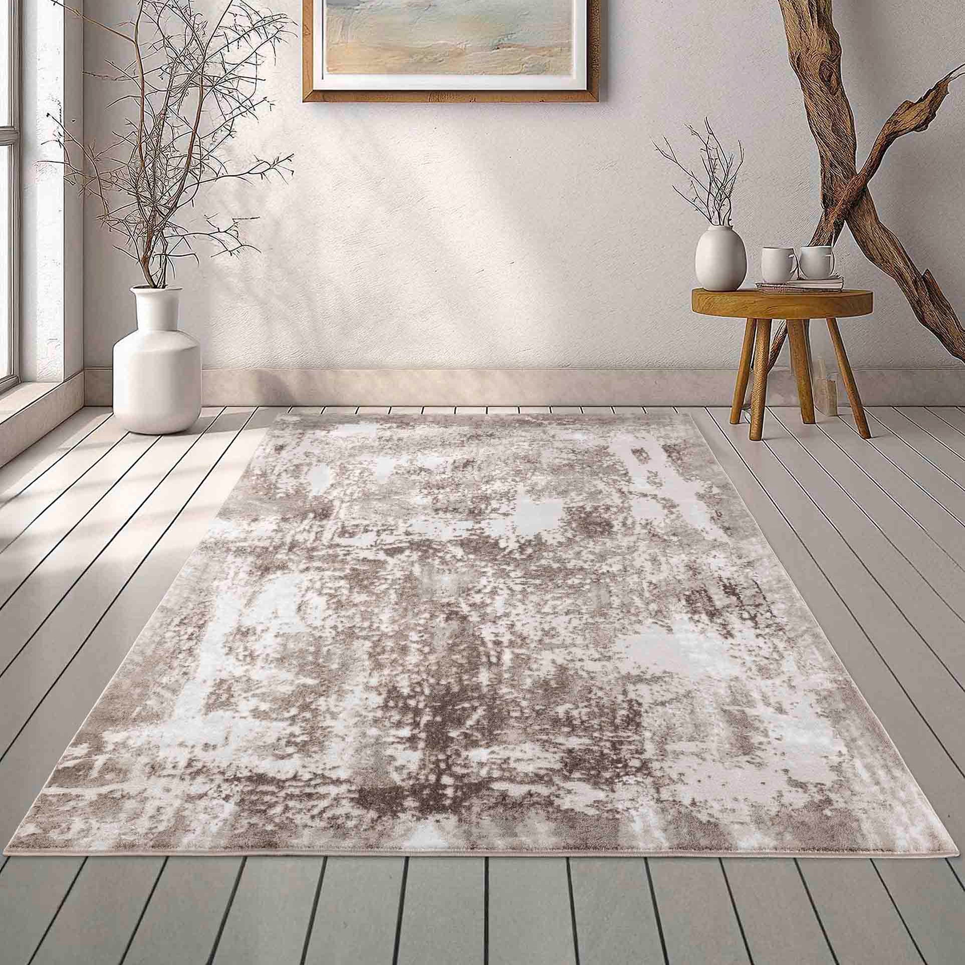 Serenity Abstract Acrylic Rug - Medium