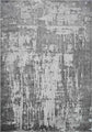 Grey Serenity Abrasion abstract rug, flat portrait view