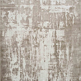 Serenity Abstract Abrasion Rug - Stone