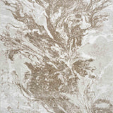 Serenity Abstract Water flow Rug - Stone