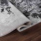 Serenity Abstract Sprayed Rug  - Black