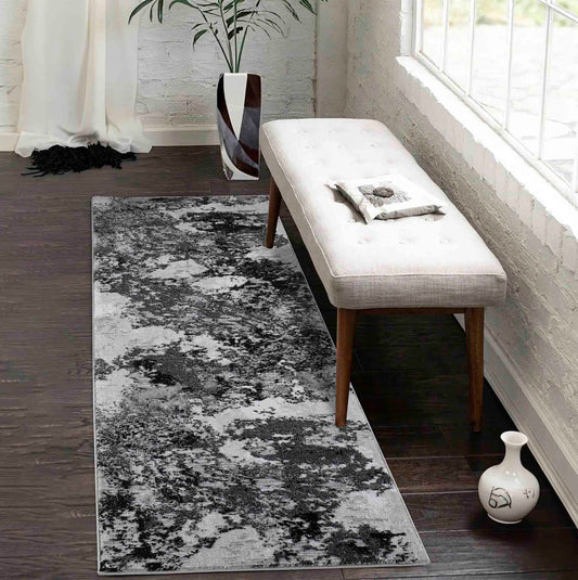 Serenity Abstract Sprayed Rugs  - Runners - 60x220 cm