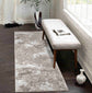 Serenity Abstract Sprayed Rug - Stone