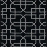 Havana Siam Trellis Door Mat - Black