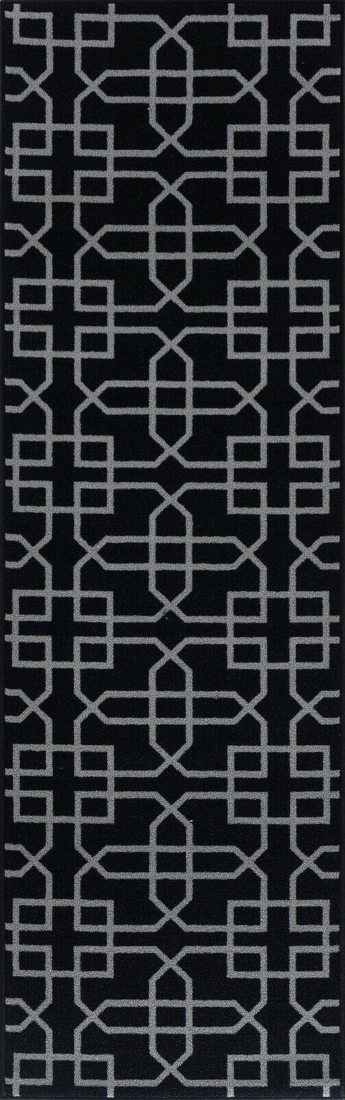 Havana Siam Trellis Door Mat - Black