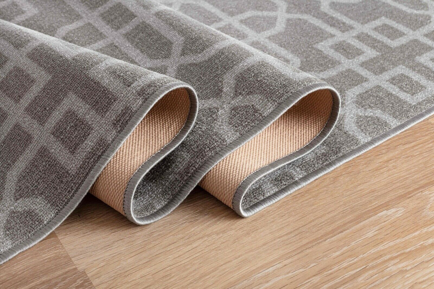 Havana Siam Trellis Door Mat - Dark Grey