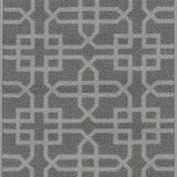 Havana Siam Trellis Door Mat - Dark Grey