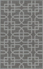 Havana Siam Trellis Door Mat - Dark Grey