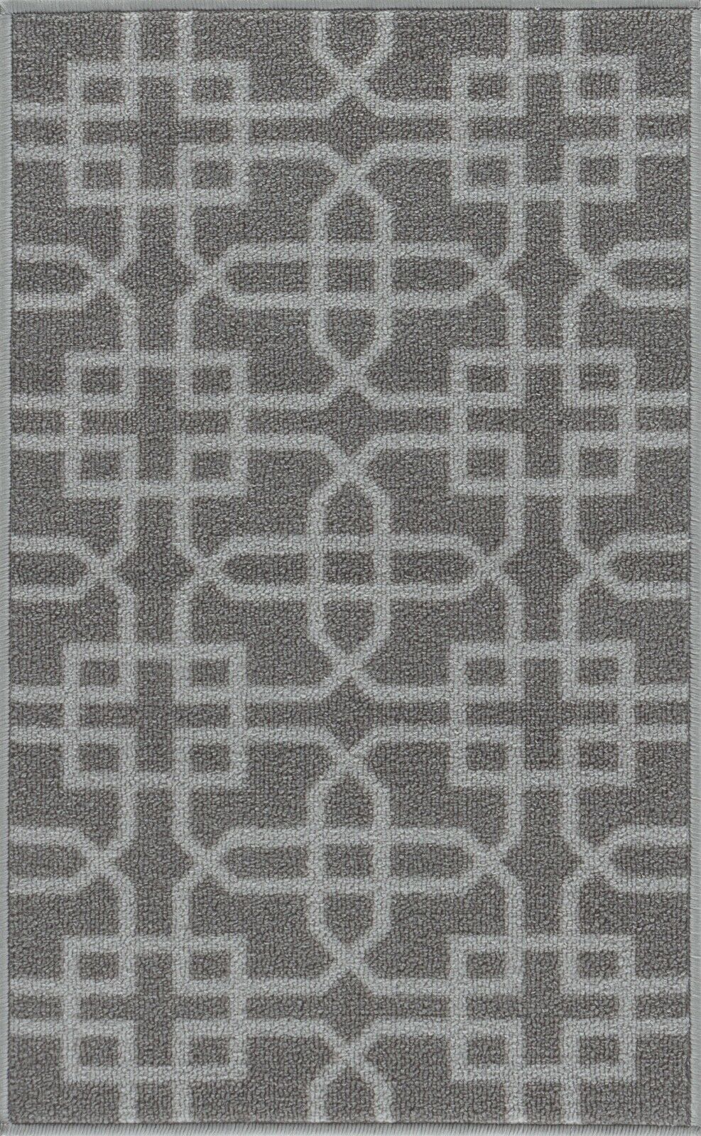 Havana Siam Trellis Door Mat - Dark Grey