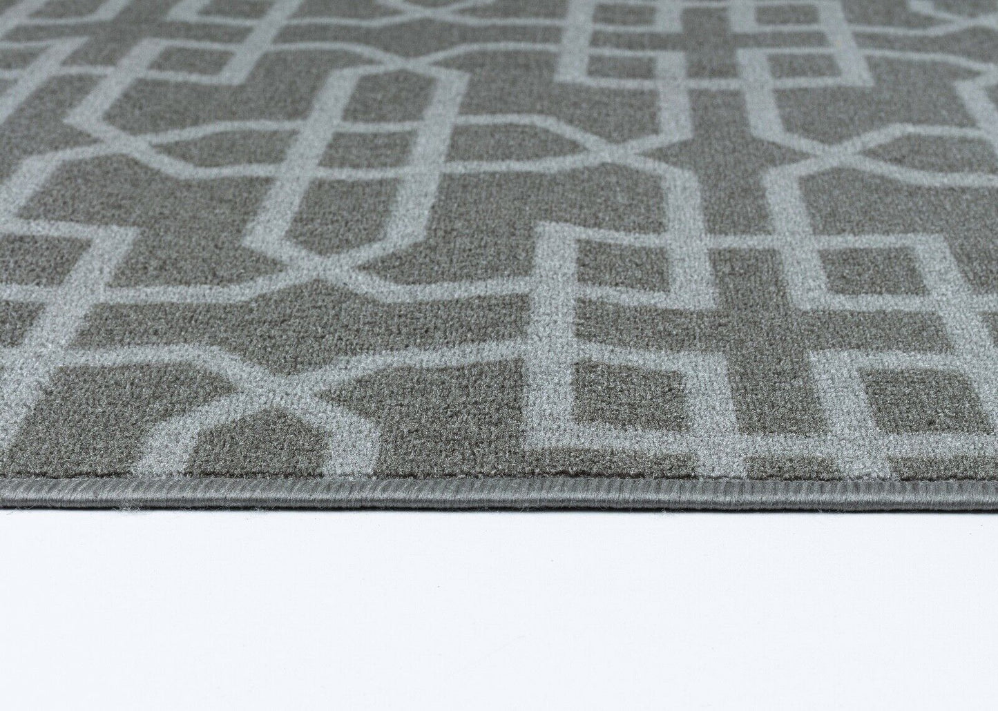Havana Siam Trellis Door Mat - Dark Grey