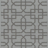 Havana Siam Trellis Door Mat - Silver