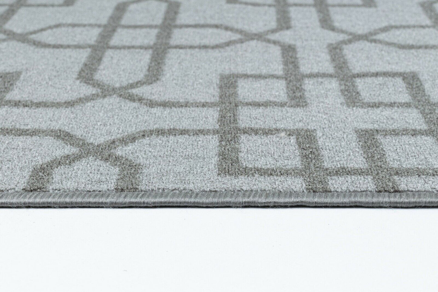Havana Siam Trellis Door Mat - Silver