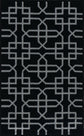 Havana Siam Trellis Door Mat - Black