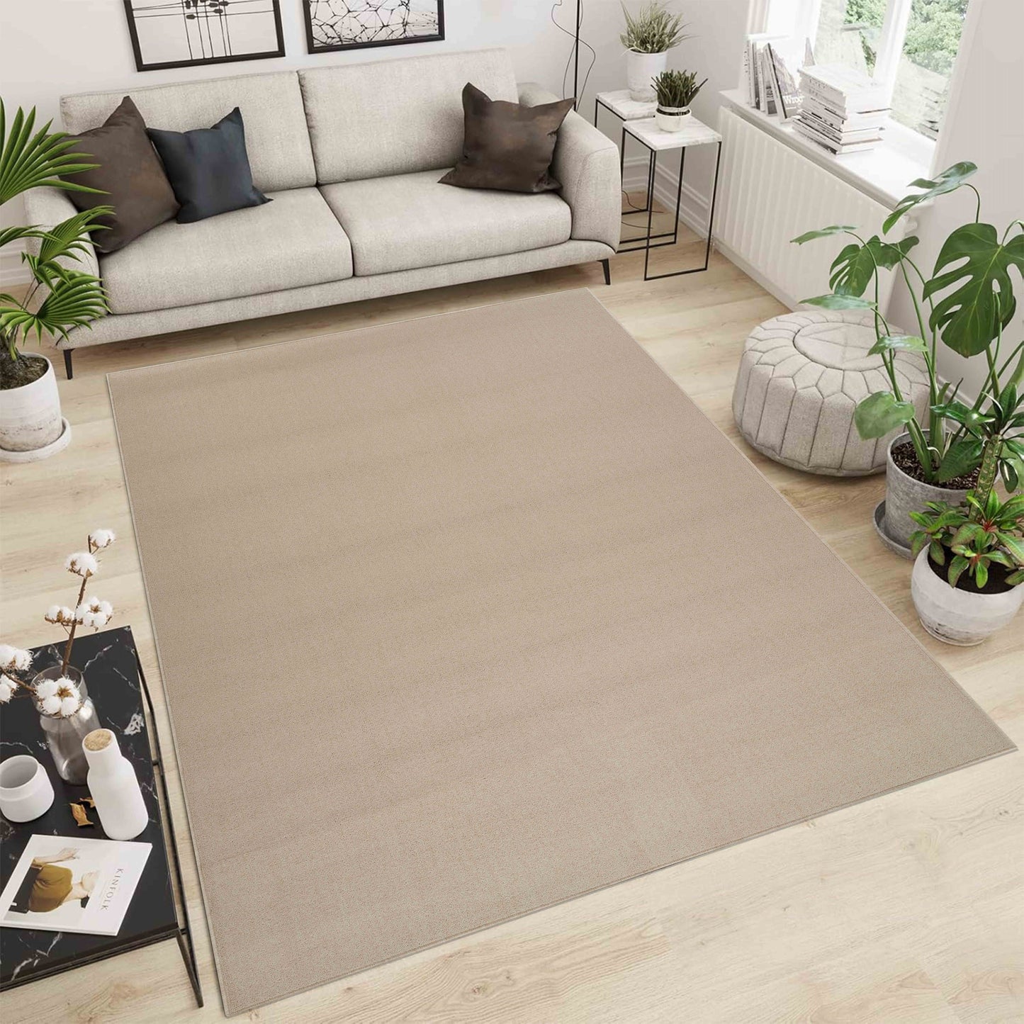 Simple Rug - Light Beige