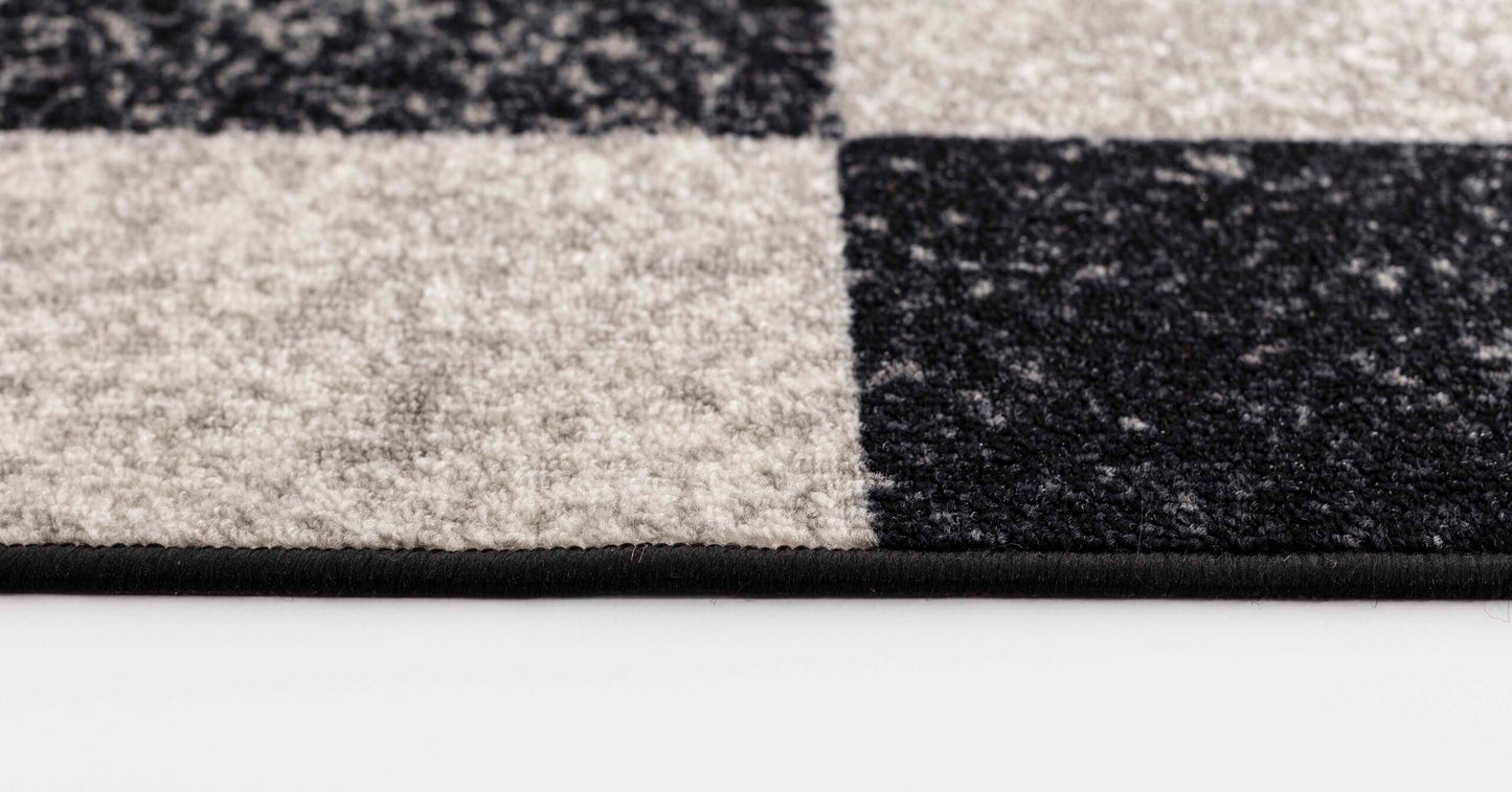 Havana Square Door Mats - Black