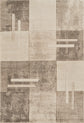 Santiago Carved Abstract Rug - Tile Grey