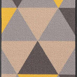 Havana Triangle Door Mat - Dark Gold