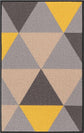 Havana Triangle Door Mat - Dark Gold