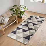 Havana Triangle Door Mat - Grey