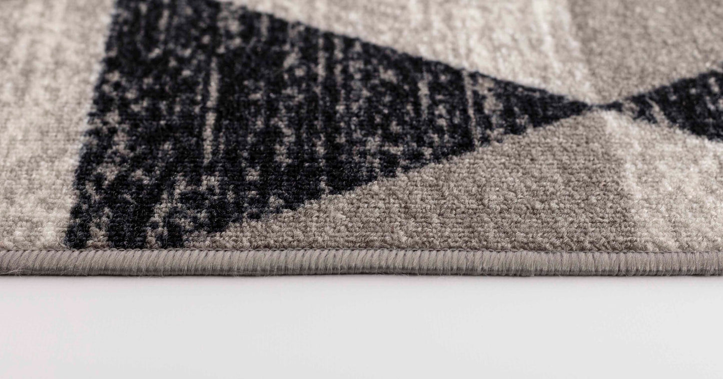 Havana Triangle Door Mat - Grey