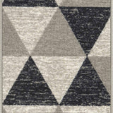 Havana Triangle Door Mat - Grey