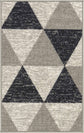 Havana Triangle Door Mat - Grey
