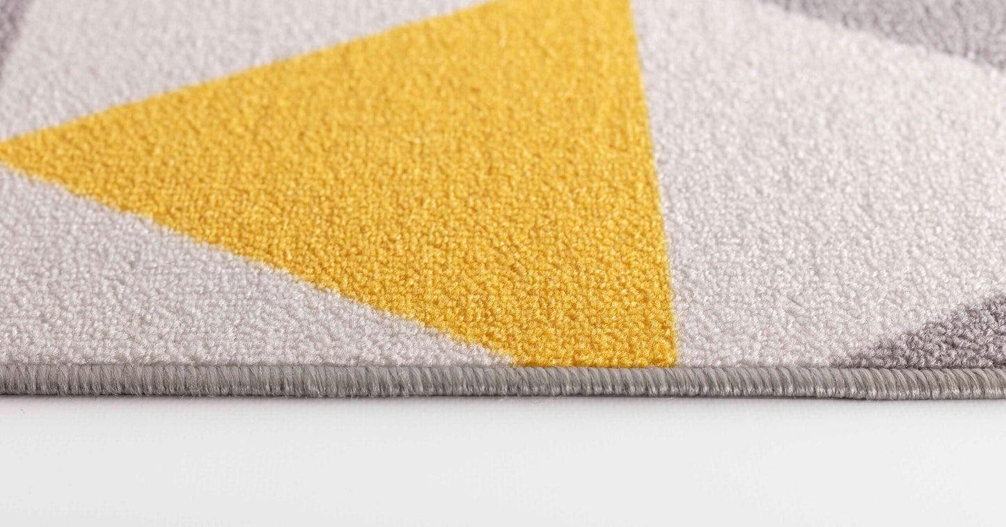 Havana Triangle Door Mat - Light Gold