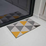 Havana Triangle Door Mat - Light Gold