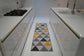 Havana Triangle Door Mat - Light Gold
