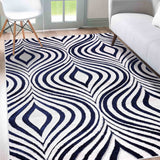 Valencia Ogee Carved Rugs - 160x230 cm