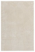 Anthracite Vellure Pyramid textured geometric rug, top-down view 2